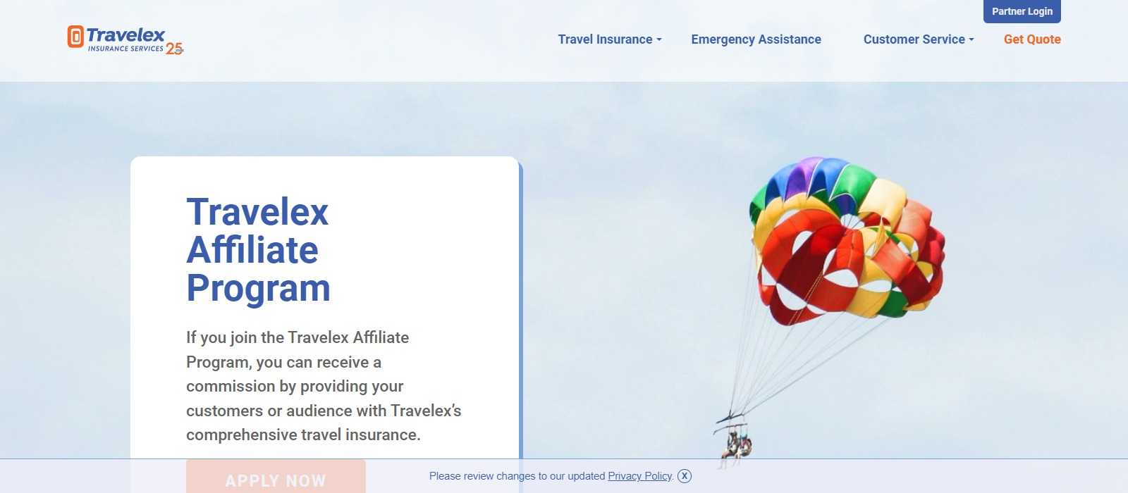 Travelex Insurance Affiliates Program Review: Get Earn $12 - $25 Per Sale