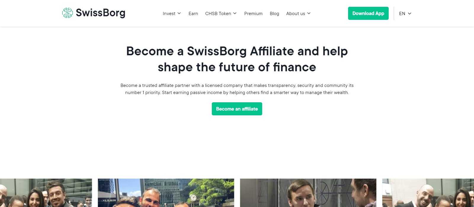 SwissBorg Affiliate Program Review: Earn Up to 30% Recurring Commission