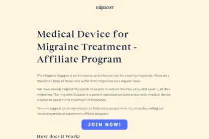 Migraine Stopper Affiliate Program Review: 10% Commission on Each sale