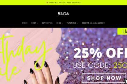 Enova Cosmetics Affiliates Program Review: 10% Commission on each Sale