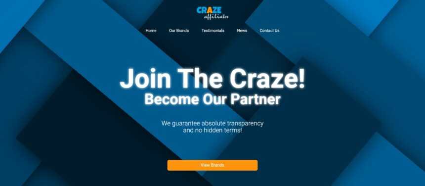 Craze Affiliates Affiliates Program Review: Earn Up To 20% - 45% Recurring Revenue Share