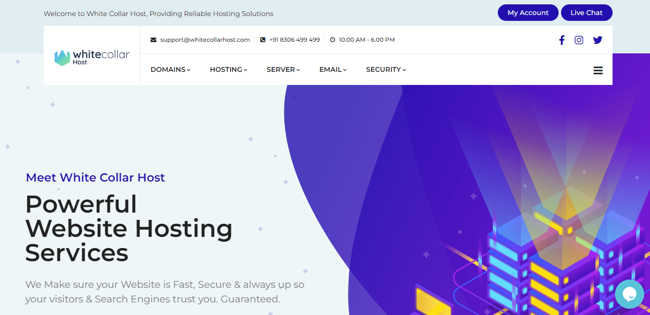 Whitecollarhost.com Hosting Review : It Is Good Or Bad Review 2022