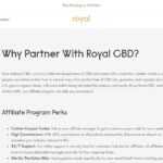 Royal CBD Affiliate Program Review: Earn Up To 30% Commission Per Sale