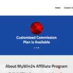 MyWin24 Partners Affiliate Program Review: Starts at 35% Recurring Revenue Share