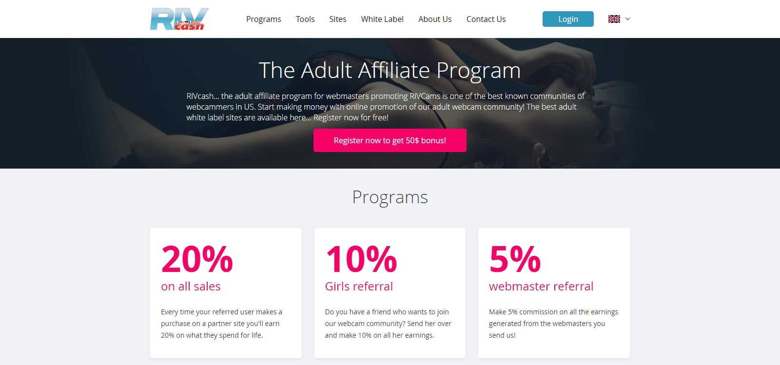 RIVcash Affiliates Program Review: 20% From all Purchases Done