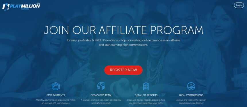 PlayMillion Partners Affiliates Program Review: 20% - 40% Recurring Revenue Share