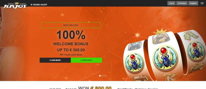 Kajot Casino Affiliates Program Review: 60% Recurring Revshare in the 1st Month