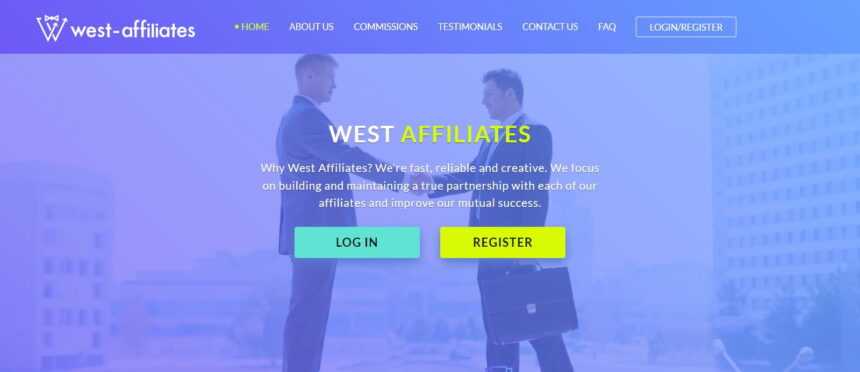 West-affiliates.com Affiliates Program Review: 25% - 40% Recurring Revenue share