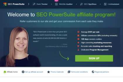 SEO PowerSuite Affiliates Program