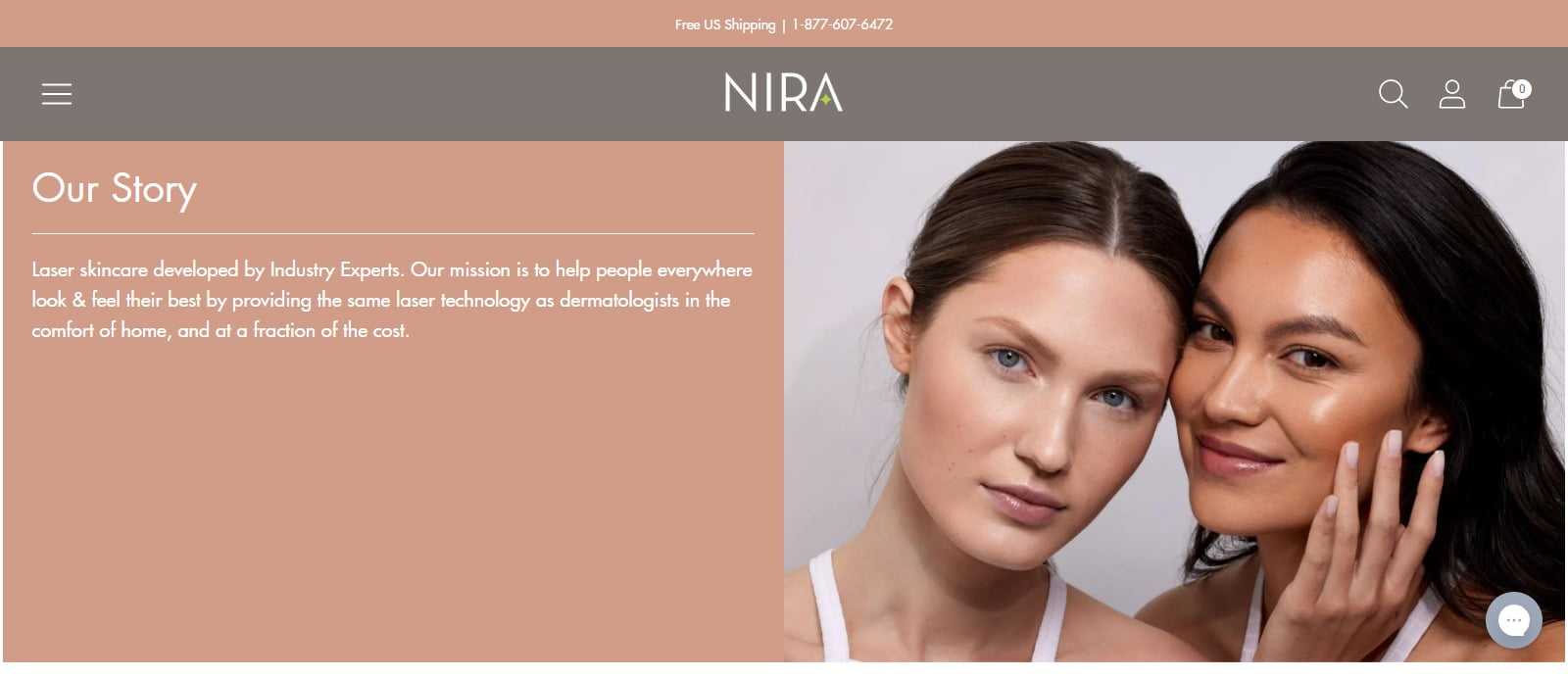 NIRA Skin Affiliates Program Review: 10% Commission on Each sale