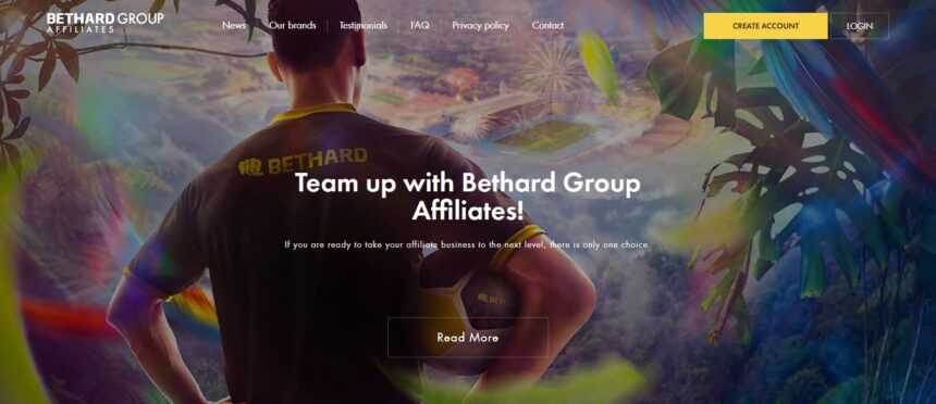 Bethard Group Affiliates Program Review: 25% - 50% Revenue Share Commission