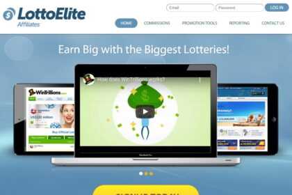 LottoElite Affiliates Program Review: 10%-15% Revenue Share, $10-$45 cpa
