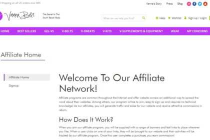 Vanna Belt Affiliates Program Review: 10% Commission on Each Sale