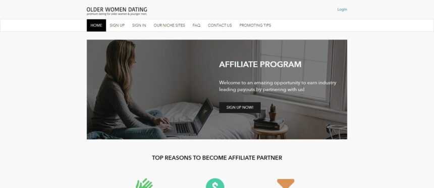 Older Women Dating Affiliates Program Review: $3 Per woman Signup