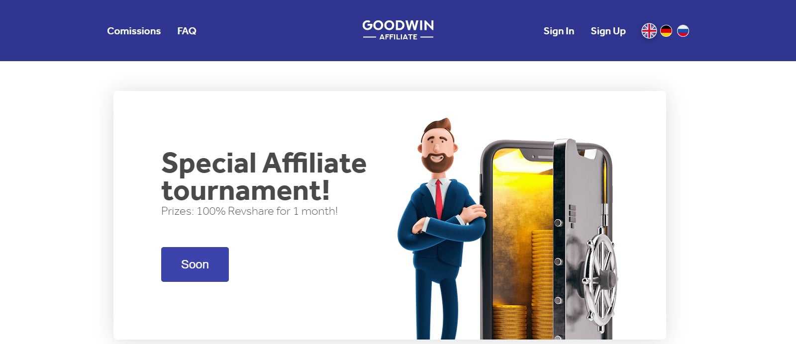 Goodwin Affiliates Program Review: 45% Commission on Each sale