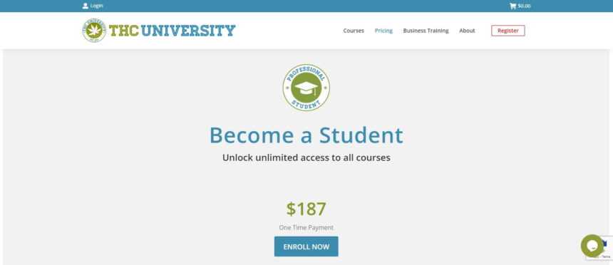 THC University Affiliates Program Review: $25 Per New Referral