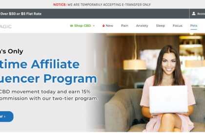 CBD Magic Affiliates Program Review: Earn $25 in Server Credits