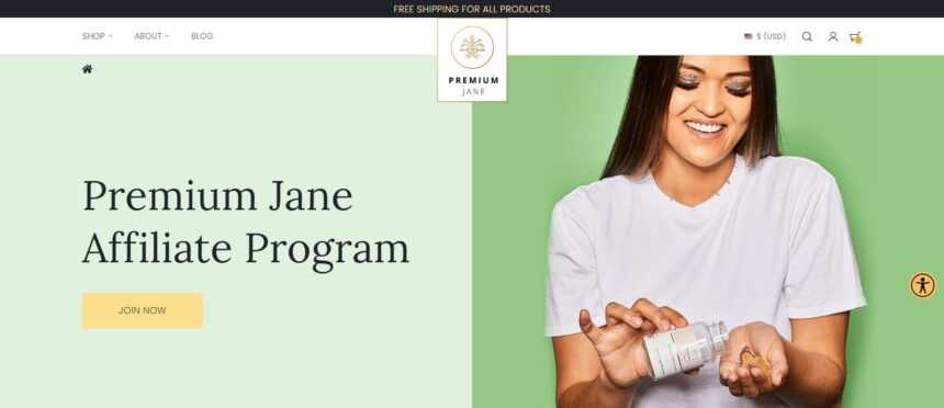 Premium Jane Affiliates Program Review: 10% Commission on Each sale