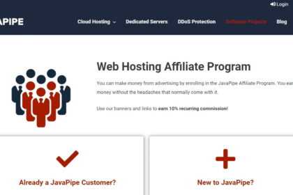 JavaPipe Affiliates Program Review: 10% Recurring Commission on each sale