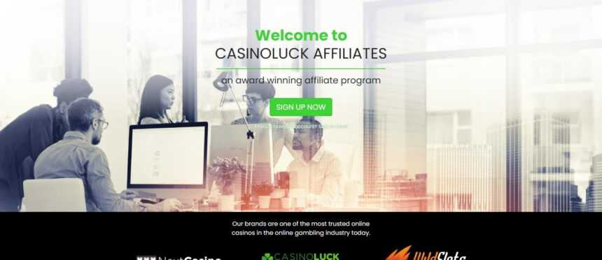 CasinoLuck Affiliates Program Review: Earn 30%-40% Revshare, etc