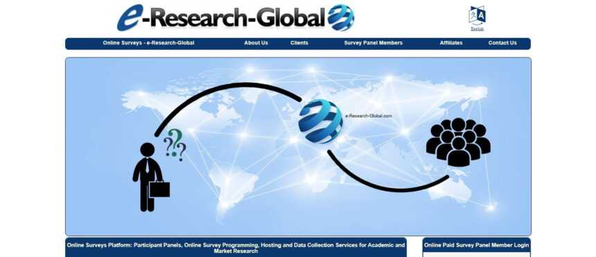 E-Research-Global Affiliates Program Review: Earn $0.25 Every Time