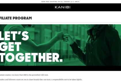 Kanibi Affiliates Program Review: 20% Commission on Each sale