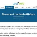 Loclweb Affiliates Program Review: 20% Recurring Commission on Each Sale