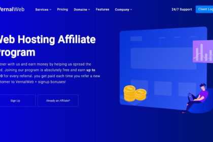 VernalWeb Affiliates Program Review: Earn Up To $50 Per Sale