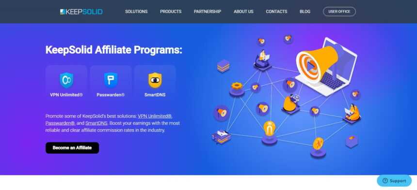 KeepSolid Affiliates Program Review: Up to 50% Commission