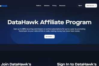 DataHawk Affiliates Program Review: 25% Recurring Commission