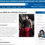 Muscle & Strength Affiliates Program Review: 10% Commission on Each Sale