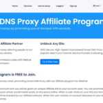 Smart DNS Proxy Affiliates Program Review: 30%-100% Commission on Each Sale