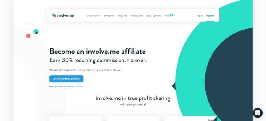 Involve Affiliates Program Review: 30% Recurring Commission