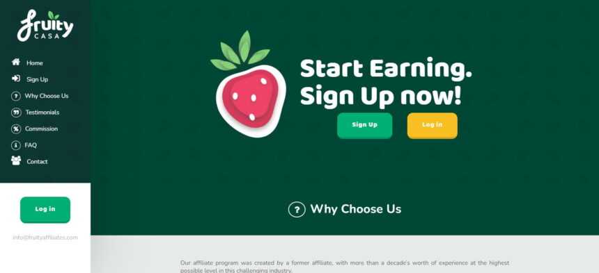 Fruity Affiliates Program Review: Earn Up To 30% - 40% Revshare