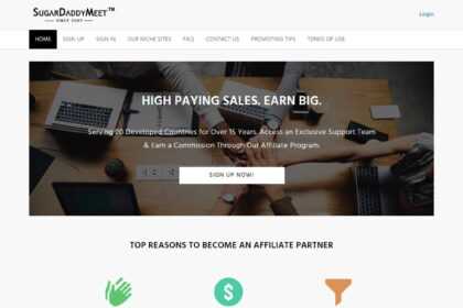 SugarDaddyMeet Affiliates Program Review: $2 on Each free Signup