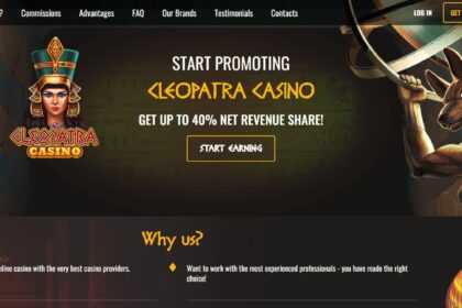 Cleopatra Partners Affiliates Program Review: 25% - 40% Revshare