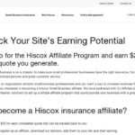 Hiscox Affiliates Program Review: $25 for Each Completed quote