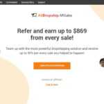AliDropship Affiliates Program Review: 30% - 50% Commission Per Sale