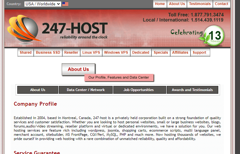 247-host.com Hosting Review : It Is Good Or Bad Review 2022