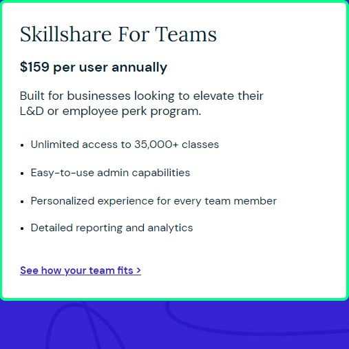 Skillshare Price