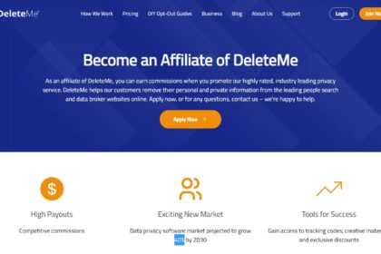 How To Make Money From Deleteme Affilate Program Read It