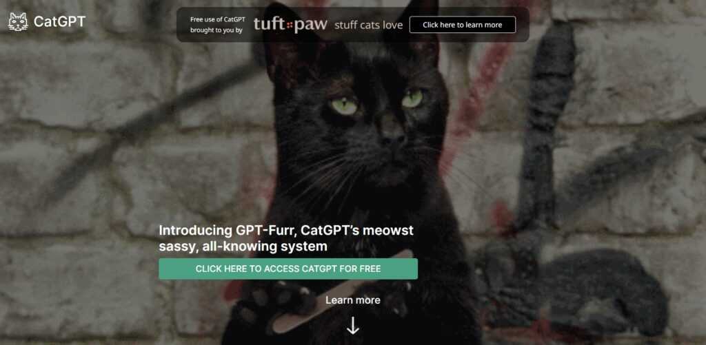 CatGPT (Chatgpt Alternative)