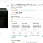 Don't overlook this high-quality laser printer from Canon, which is known for producing prints with a resolution of 600 x 600 dpi. The provided Canon printer includes a 7-segment LCD display and a USB 2.0 interface.