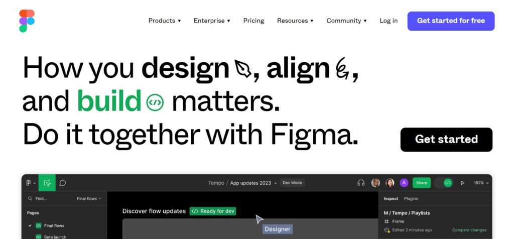 Figma (Top Apps For Website Design)