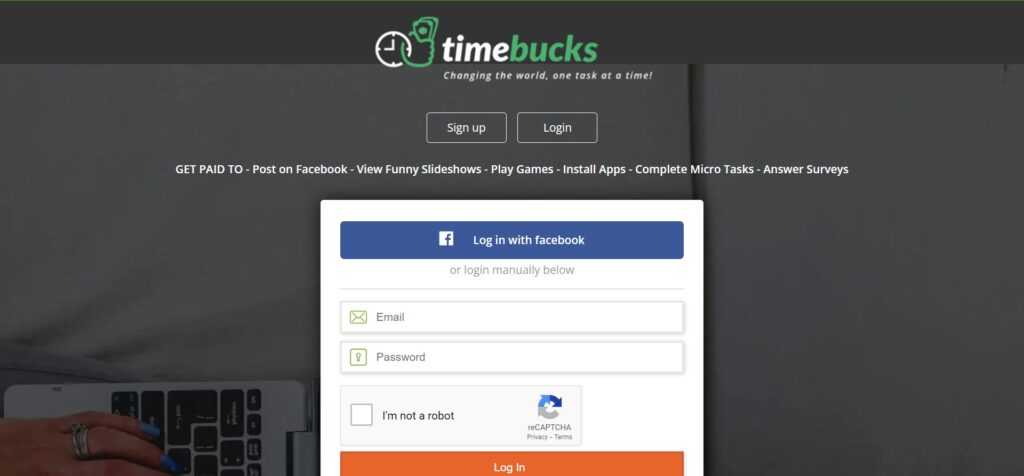 Timebucks (Best Survey Sites In India)