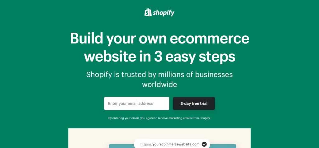 Shopify (Top Apps For Website Design)