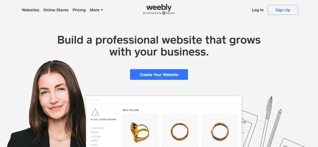 Weebly (Best Apps For Website Design)