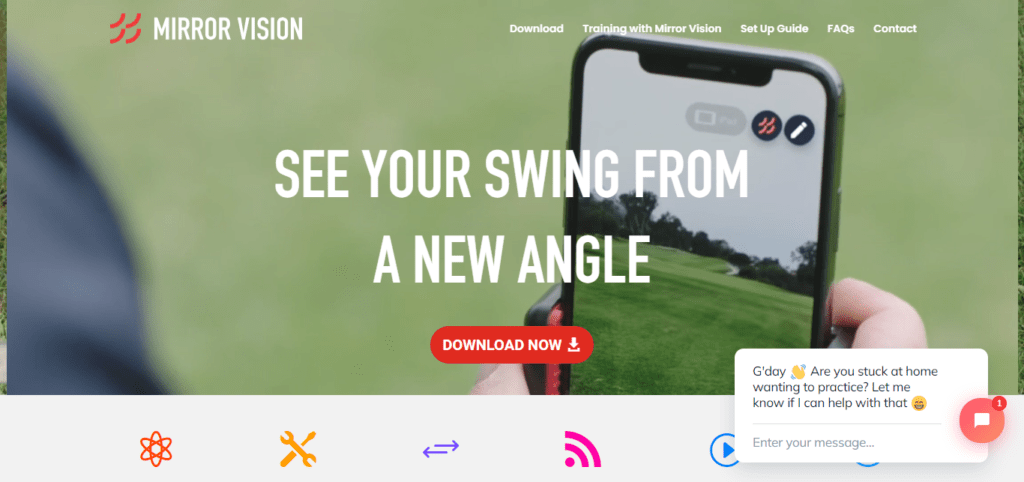 Mirror Vision Golf App