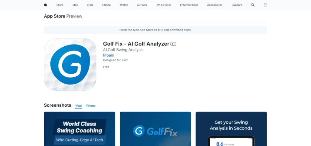 Golf Fix (Best Golf Swing Analysis App)