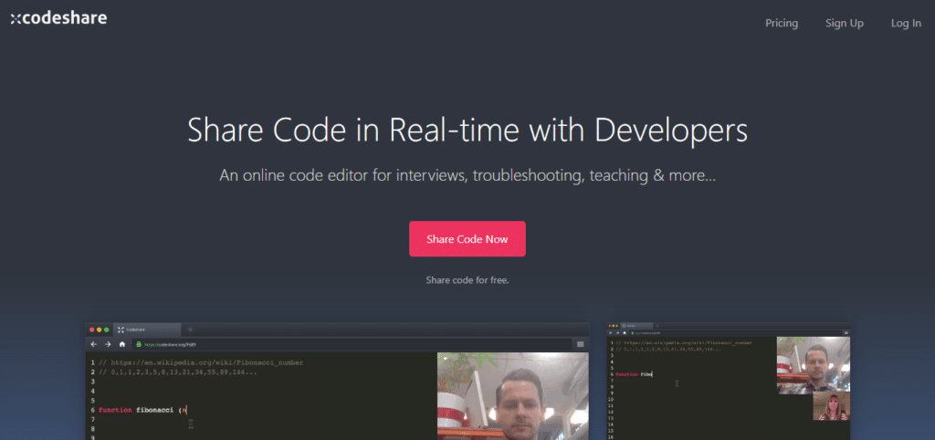 Codeshare.io (Best Software For Coding)
